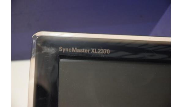 tft-scherm SAMSUNG, SyncMaster XL2370, zonder kabels, zonder voet, werking niet gekend